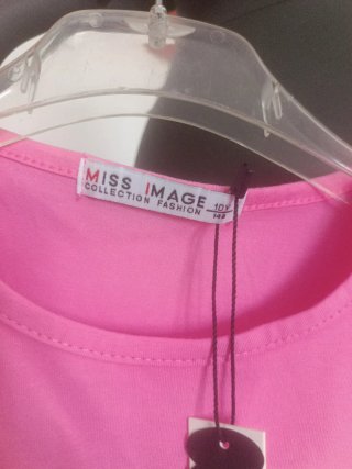 Camiseta rosa talla 8-9