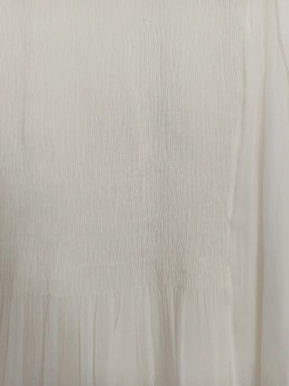 Blusón Zara Blanco