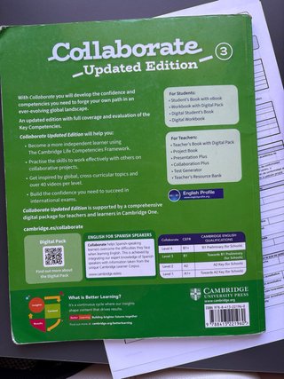 Collaborate Level 3 Student's Book with eBook E...