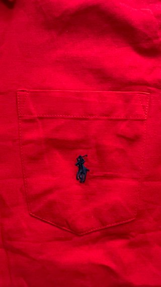 Camisa sin mangas Ralph Lauren mujer roja