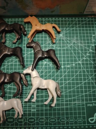 Lote caballos y ponis Playmobil