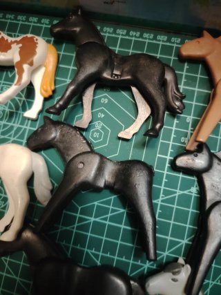 Lote caballos y ponis Playmobil