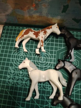 Lote caballos y ponis Playmobil