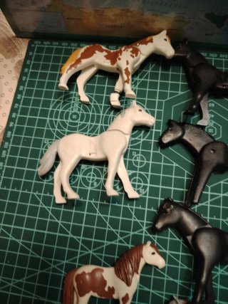 Lote caballos y ponis Playmobil