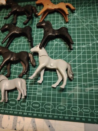 Lote caballos y ponis Playmobil
