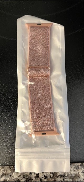 Correa Apple Watch Rosa Glitter