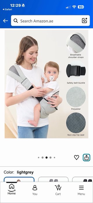 Mochila portabebés Gagaku para niños grandes