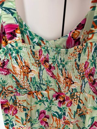 Vestido Tifossi Verano Tirantes Estampado Floral