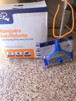 Limpiafondos Piscina Manguera Autoflotante