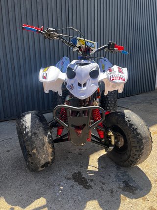 Quad Roan 125cc Motocross Blanco y Rojo