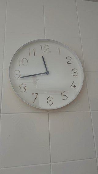 Reloj de Pared IKEA Blanco