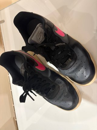 Nike Air Force 1 Mujer Negro y Rosa