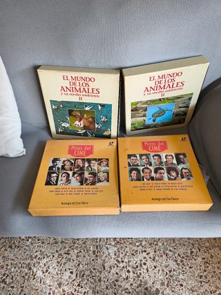 Lote 4 Discos LD El Mundo de los Animales y Mitos