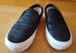 Vans Zapatillas Slip-On Negras Logo 38 ORIGINALES