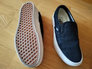 Vans Zapatillas Slip-On Negras Logo 38 ORIGINALES