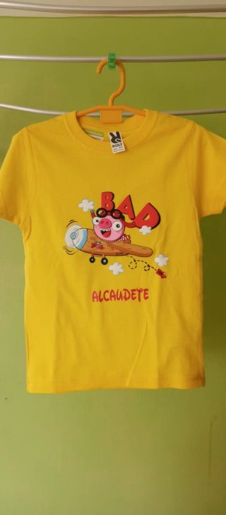 Camisetas infantiles personalizadas “Alcaudete” .