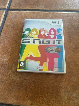 Videojuego Wii Disney Sing It