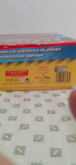 Scalextric Puente Completo Ref 8807