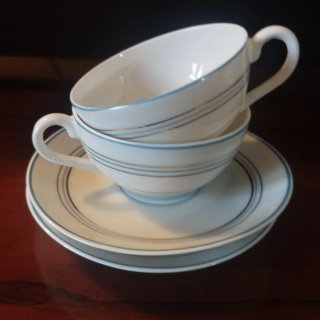 Set 2 Tazas Café Vista Alegre Porcelana