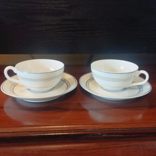 Set 2 Tazas Café Vista Alegre Porcelana