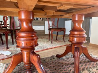 Mesa y 6 Sillas Vintage Estilo Victoriano