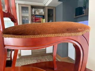 Mesa y 6 Sillas Vintage Estilo Victoriano