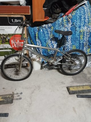 Bicicleta Infantil Rosa y Blanca