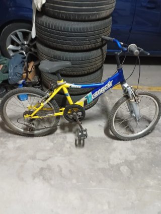 Bicicleta Infantil Rosa y Blanca