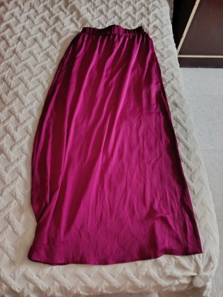 Falda larga Stradivarius talla única