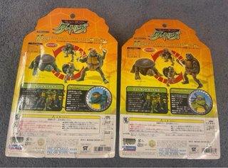 Set Action Figure TMNT Michelangelo & Donatello