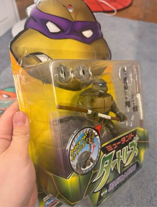 Set Action Figure TMNT Michelangelo & Donatello