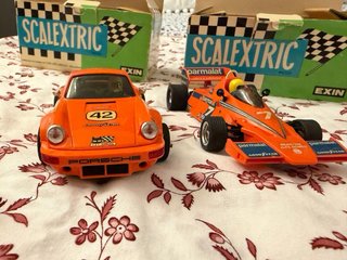 Scalextric 2 Coches Slot: Porsche y Brabham