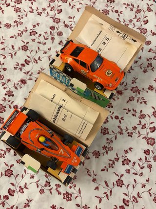 Scalextric 2 Coches Slot: Porsche y Brabham