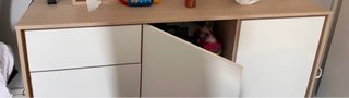 Mueble cajones armarios madera cubos independietes