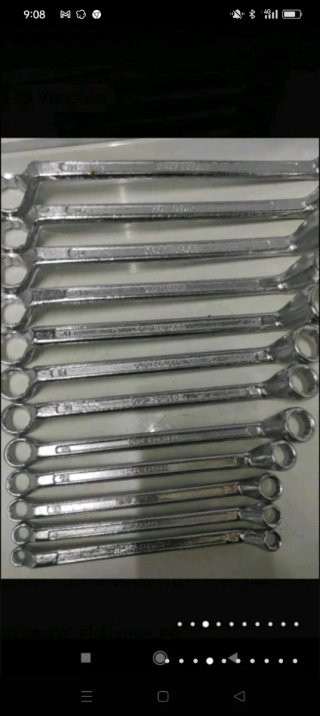 12 llaves de estrella acodadas hasta 32mm