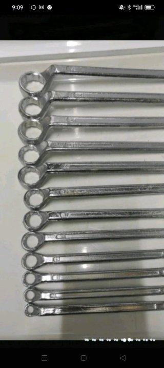 12 llaves de estrella acodadas hasta 32mm
