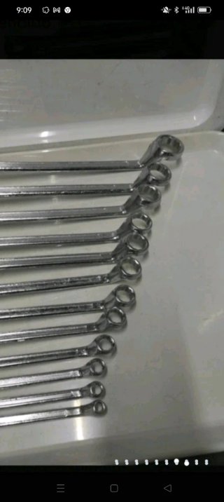 12 llaves de estrella acodadas hasta 32mm