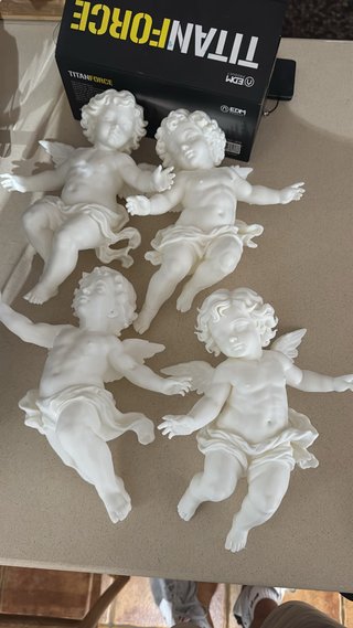 Figuras de Ángeles 3D