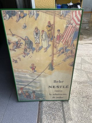 Cuadro antiguo Harina Lacteada Nestlé