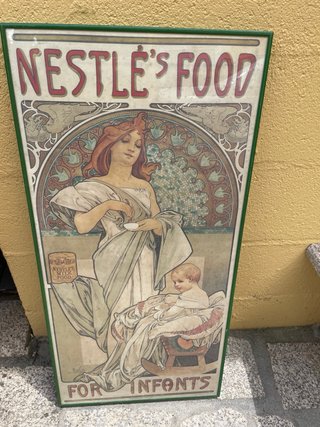 Cuadro antiguo Harina Lacteada Nestlé