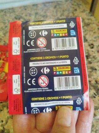 Sobres cromos España 2026 Panini carrefour