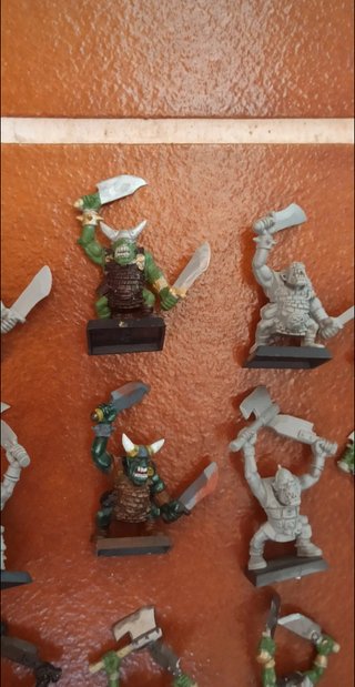 Warhammer guerreros orcos IV