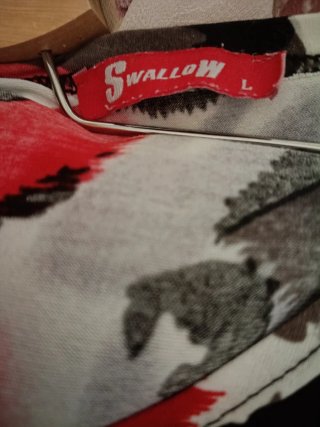 Camisa manga corta estampada señora