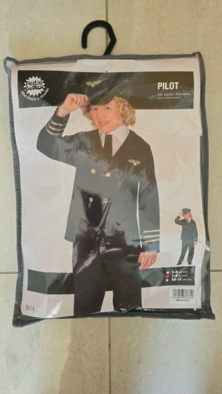 Disfraz Piloto 7-9 años