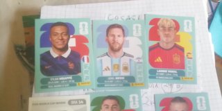 Cromos Mundial 2026. Lote  de los Cracks