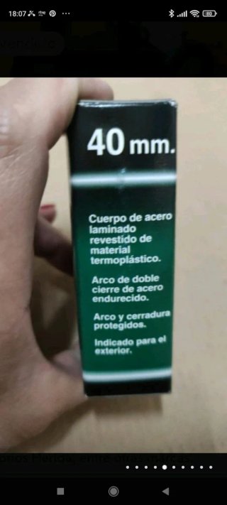 Candado especial exteriores