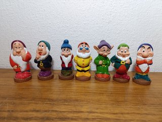 7 Enanitos Blancanieves Euro Disney