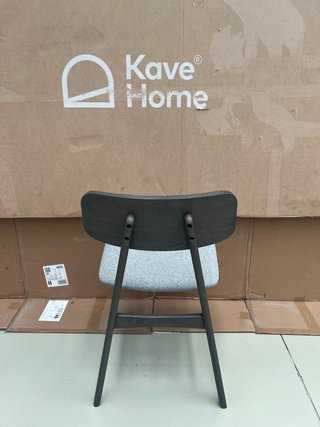 Sedia Kave Home Nayme legno scuro