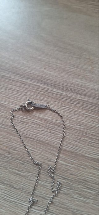 Collar Tiffany & Co. Corazón Doble Plata