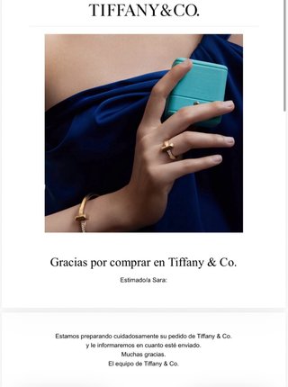 Collar Tiffany & Co. Corazón Doble Plata
